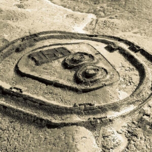 Vista aérea de Chankillo