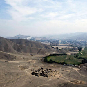 Vista aérea de Paraíso y el valle